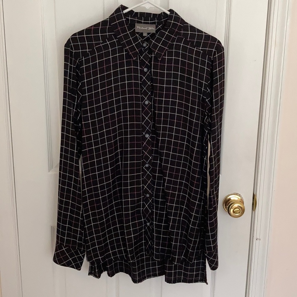 Michael Stars Plaid Shirt
